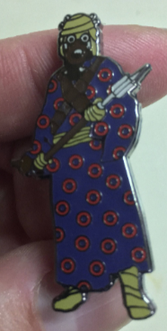 Tusken Raider Pin in Donut Pattern Robes