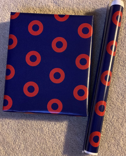 Donut Pattern Wrapping Paper