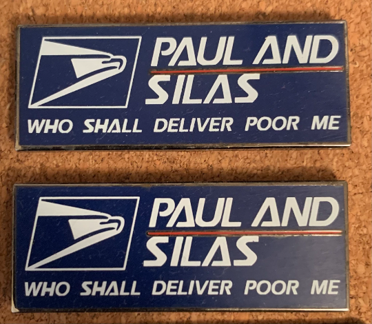 Paul and Silas Pins